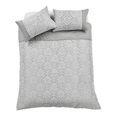 Olivia Rocco Savoy Jacquard Duvet Set Easy Care Double King Super King Size Quilt Covers & Pillo