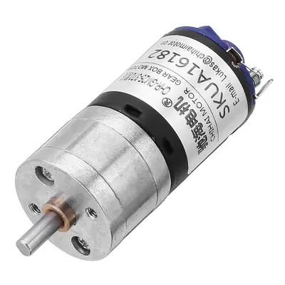 12V 2000rpm 1:10 Ratio DC Motor High Speed Strong Magnetic Reduction Motor