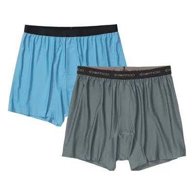 ExOfficio Men's Give-n-Go Boxer Pack Riviera/Curfew Small