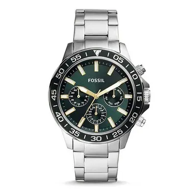 FOSSIL Men's Stainless Steel Chronograph Wrist Watch BQ2492 - mm - Green