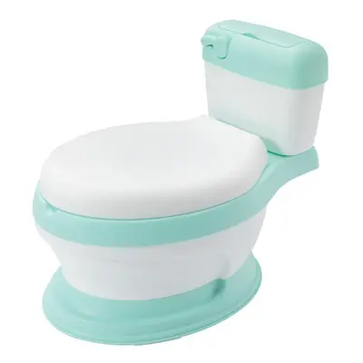 (green) In Kids Toddler Potty Toilet Training Seat Step Stool With Splash Guard For Toddler Kids