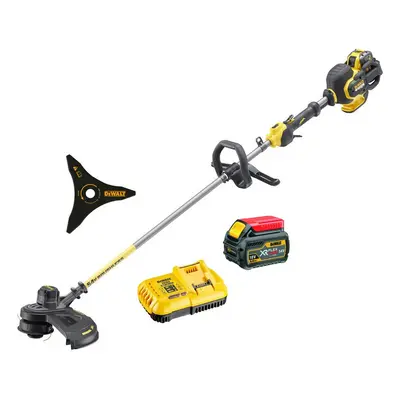 Dewalt DCM571T1 54v XR FLEXVOLT Cordless Grass Timmer Brush Cutter + 6ah + Blade