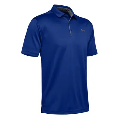 (M, Royal Blue) Under Armour Mens Tech Polo Shirt