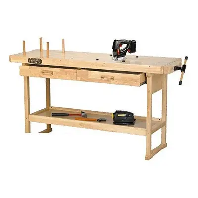 Lumberjack WB1620 Wood Working Bench 1620mm Long Work Top Area