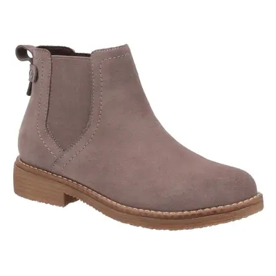 (Grey, (Adults')) Hush Puppies Maddy Suede Women's Grey Boots