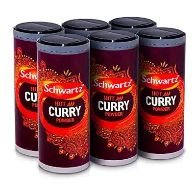 Schwartz Hot Curry Powder Drum G - Pack of - Robust & Fragrant Blend of Ground Spices - Perfect 