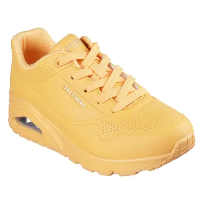 Skechers Women's Uno-Stand on Air Sneaker Orange 6.5