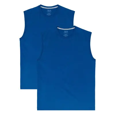 Fruit of the Loom Men's Eversoft Cotton Sleeveless T Shirts Breathable & Moisture Wicking with O