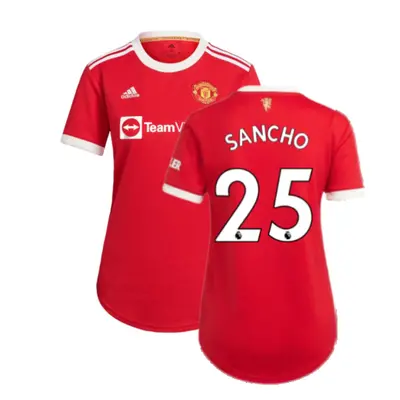 (XXS) Man Utd Home Shirt (Ladies) (SANCHO 25)