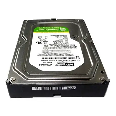 WD5000AVDS AV 500Â GB Internal Hard Drive 8.9Â cm/3.5Â Inch/7200Â rpm/32MB Cache, SATA II)