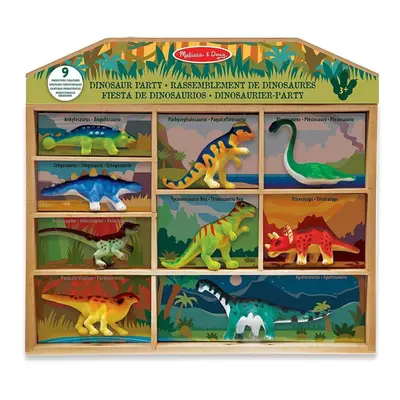 Melissa & Doug Dinosaur Party Toy Play Set