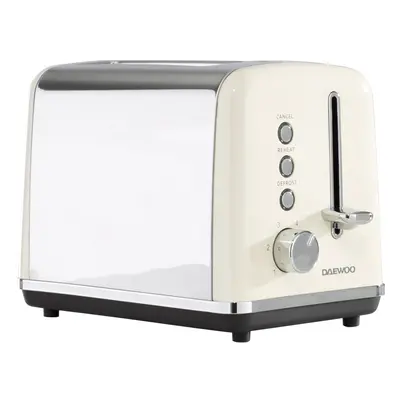 DAEWOO KENSINGTON SLICE TOASTER CREAM