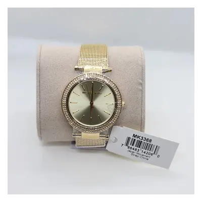 Michael Kors MK3368 Luxury Ladies Watch Gold Mesh Bracelet 39mm