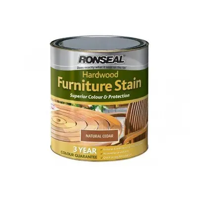 Ronseal HWFSDO750 Hardwood FurnIture Stain English Oak 750ml