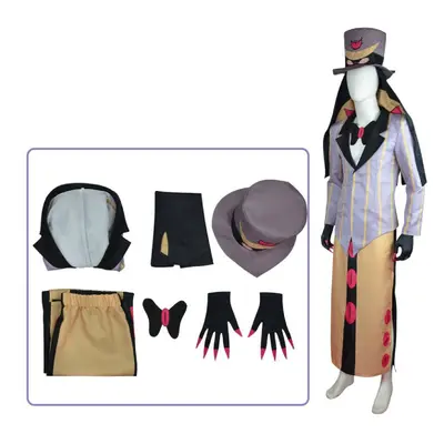 (Dress Set, L) Hotel Hazbin Sir Pentious Cosplay Set Fashion Casual Classic Exquisite Style