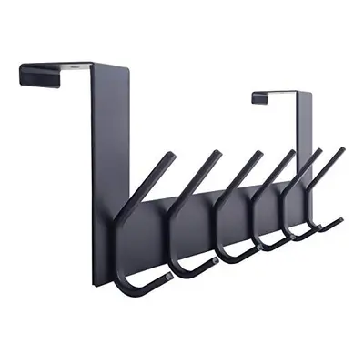 Over The Door Hook Door Hanger:Over The Door Towel Rack with Coat Hooks for Hanging,Door Coat Ha