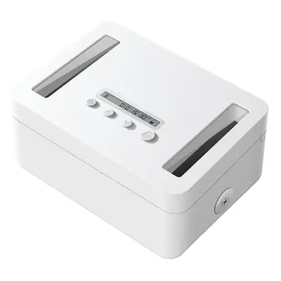 Metal Timed Lock Box,time Lock Box With Child Lock And Led Display,self-control Timer Locker For