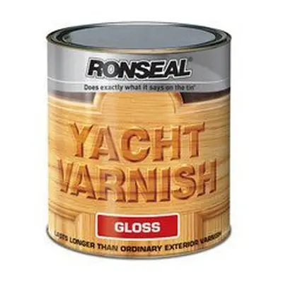 Ronseal YVG1L 1L Exterior Yacht Varnish Gloss