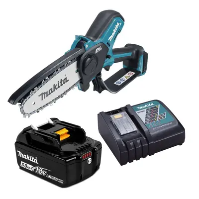 Makita DUC101Z Cordless Brushless Pruning 18V 100mm x 5ah Battery + Charger