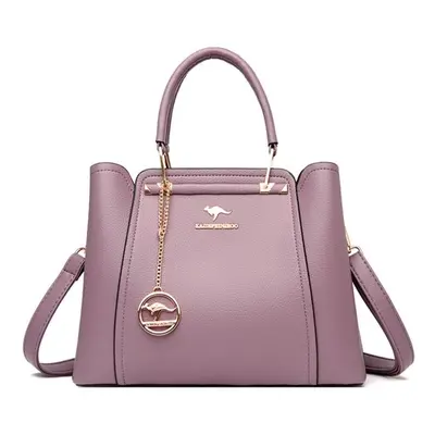 (purple, China) Luxury Handbags Women Bags Designer Layers Shoulder Crossbody Sac Ladies Large C