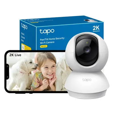 Tapo Wifi Camera, 2K 3MP Pet Camera Indoor Camera for Security, Wireless 360Â° for Baby Monitor,