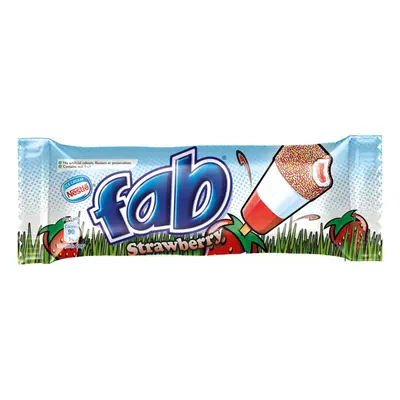 NestlÃ© Fab Strawberry Ice Cream Lollies - 1x32