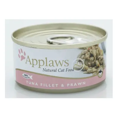 Applaws Cat Can Tuna Fillet & Prawn 156g (Pack of 24)