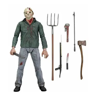 Friday the 13th Scale Action Figure Film Character Jason Voorhees Model Halloween Toys Gift