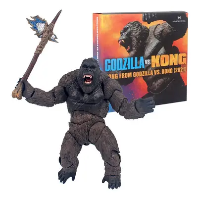 (Kong) King of the Monsters Godzilla VS Kong Nuclear Jet 15CM Movable Model Toys Gifts