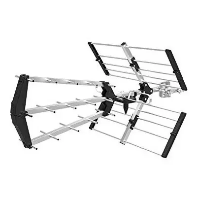 (48 Element Tri Boom Very High Gain Freeview HD TV Aerial, Easy Setup) Viewi Loft & Outdoor Digi