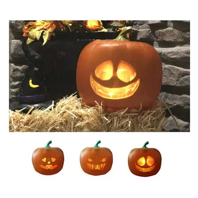 Halloween Jabberin Animated Pumpkin Speaker TV Sound Talks Prop Decoration