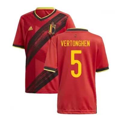 (SB) Belgium Home Adidas Football Shirt (Kids) (VERTONGHEN 5)