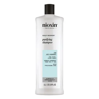 Nioxin Scalp Recovery Purifying Shampoo Shampoo for Dandruff and Itchy Scalp 33.8 fl oz (Packagi