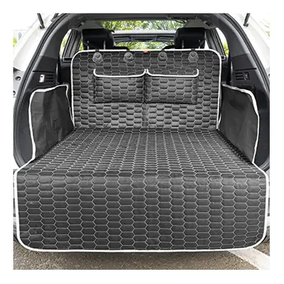 Oasser Car Boot Liner for Dogs, Universal Car Boot Protector Cover Fits All Cars Waterproof & Du