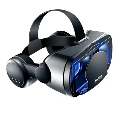 3D VR Headset Virtual Reality Gaming Glasses 3D Movies Goggles with Earphones Compatible with iP