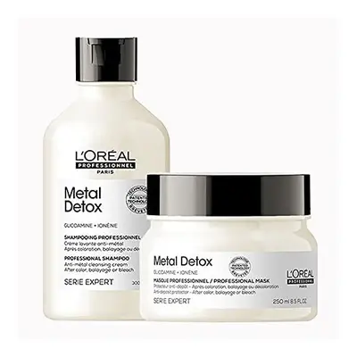 L'Oreal Professionnel Serie Expert DUO Metal Detox Shampoo 300ml and Mask 250ml