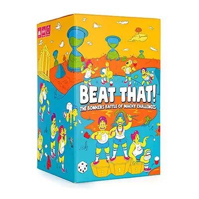 Gutter Games Beat That! - The Bonkers Battle of Wacky Challenges [Family Party Game for Kids & A