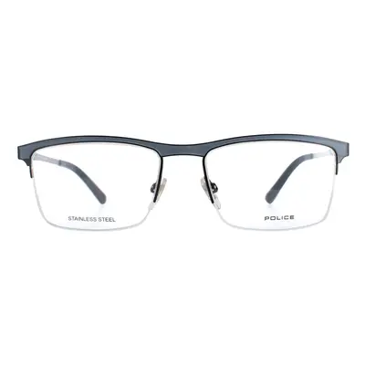 Police Glasses Frames Crossover VPL564L Grey Men