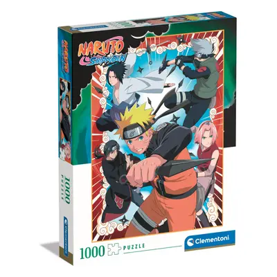 Clementoni Shippuden Shippuden1000 Jigsaw Puzzle Vertical Fun for Adults Manga Anime Made in Ita