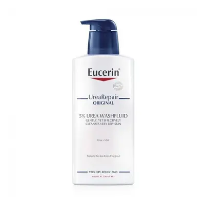 Eucerin Urea Repair Original 5% Urea Washfluid Added Moisturizing Factors 400mL