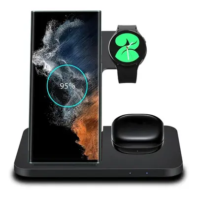 (black, For Samsung Watch) In Wireless Charger Station For Samsung S23/s22/s21/note Z Flip Fold 