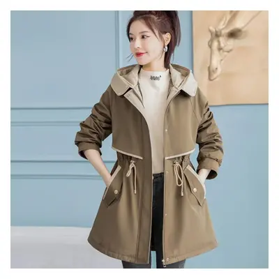 (as the picture, M) Overcomes Women&apos;s New Off-season Winter Removable Jacket Thickened Wint