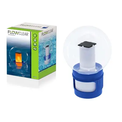 Solar-Powered Pool Chemical Dispenser with LED Light