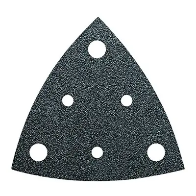 63717238010 Grit Zirconium Triangular Perforated Sanding Sheet, Multi-Colour