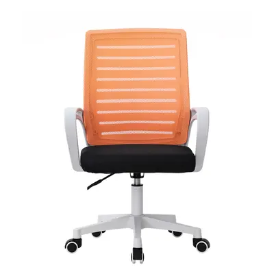 (Orange ) MOF Office Chair Ergonomic Desk Chair Lumbar Support Height Adjustable