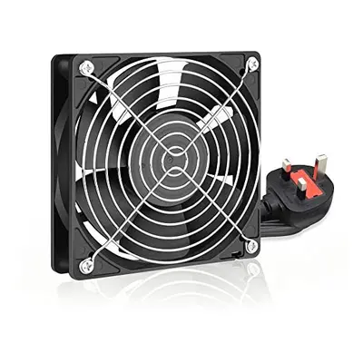 240V Fan 120mm x 25mm AC 220V Axial Fan EC 120mm Dual Ball Bearing Brushless Cooling Fan Big Air