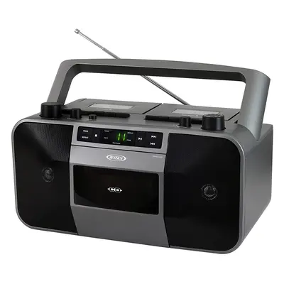 JENSEN MCR-1500 MCR-1500 Portable Stereo CD Player and Dual-Deck Cassette Player/Recorder with A