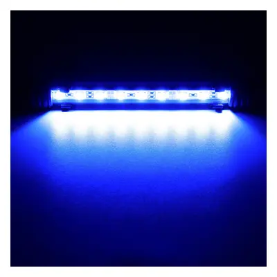 (Blue) Blue White 62cm LEDs Aquarium Tank Bar Light Waterproof Stick Strip Lamp 220V Fish