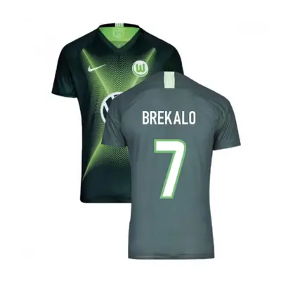 (XL) VFL Wolfsburg Home Nike Football Shirt (BREKALO 7)