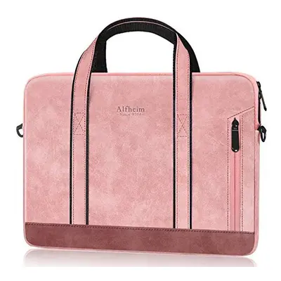 Alfheim Laptop Case with Handle Inch Laptop Bag with Shoulder Strap, Work Handbag Waterproof Lea